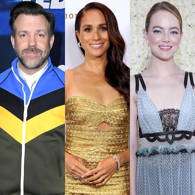 Jason Sudeikis, Meghan Markle, Emma Stone